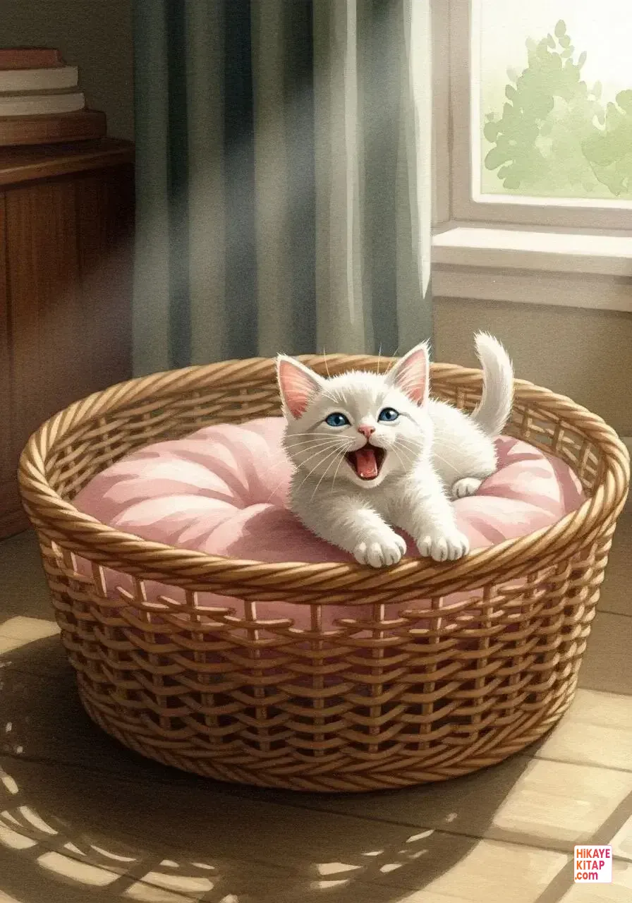 Minik Kedi Pamuk'un Bahçesi Sayfa 1 görseli