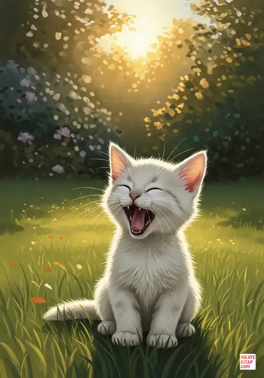 Minik Kedi Pamuk'un Bahçesi Sayfa 10 görseli