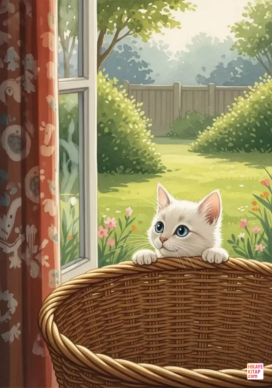Minik Kedi Pamuk'un Bahçesi Sayfa 2 görseli