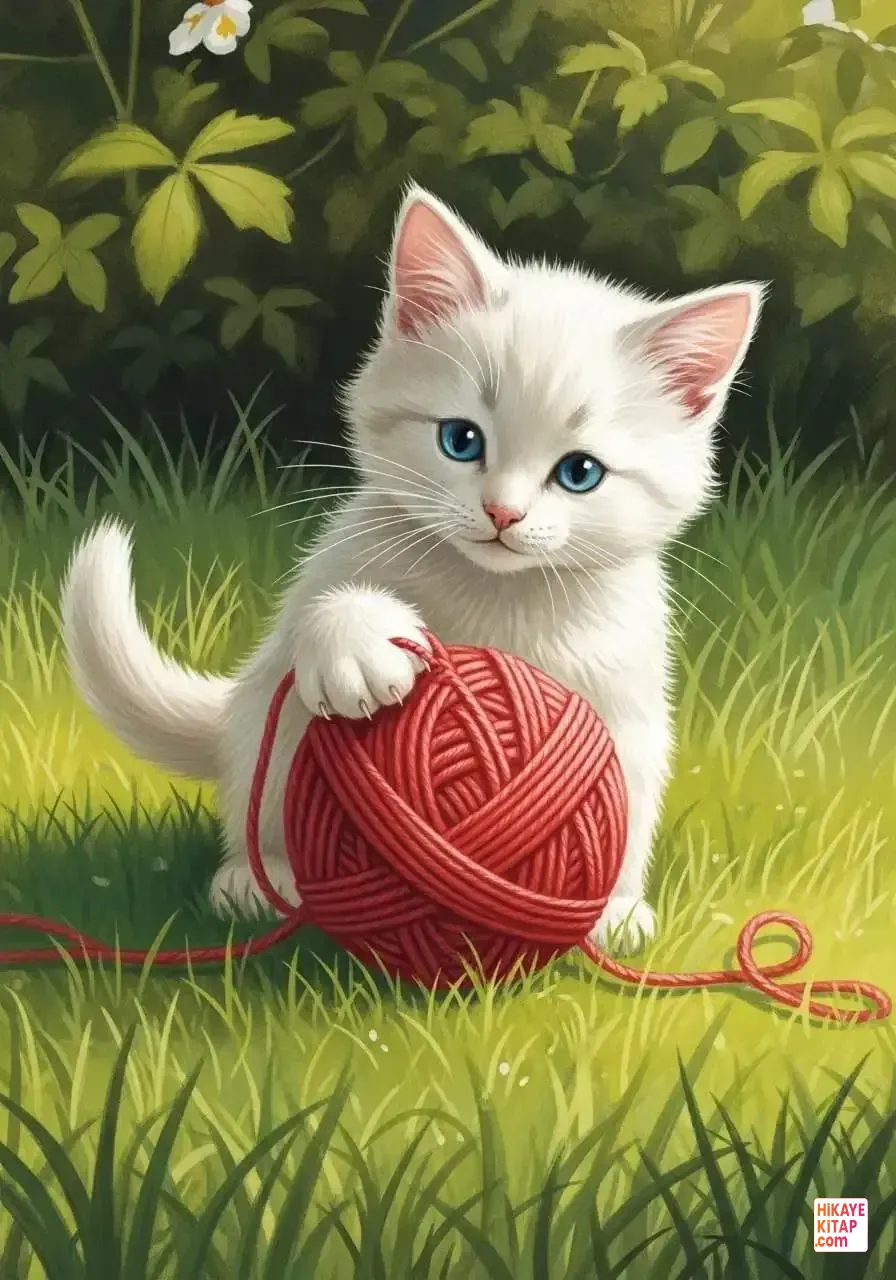 Minik Kedi Pamuk'un Bahçesi Sayfa 3 görseli