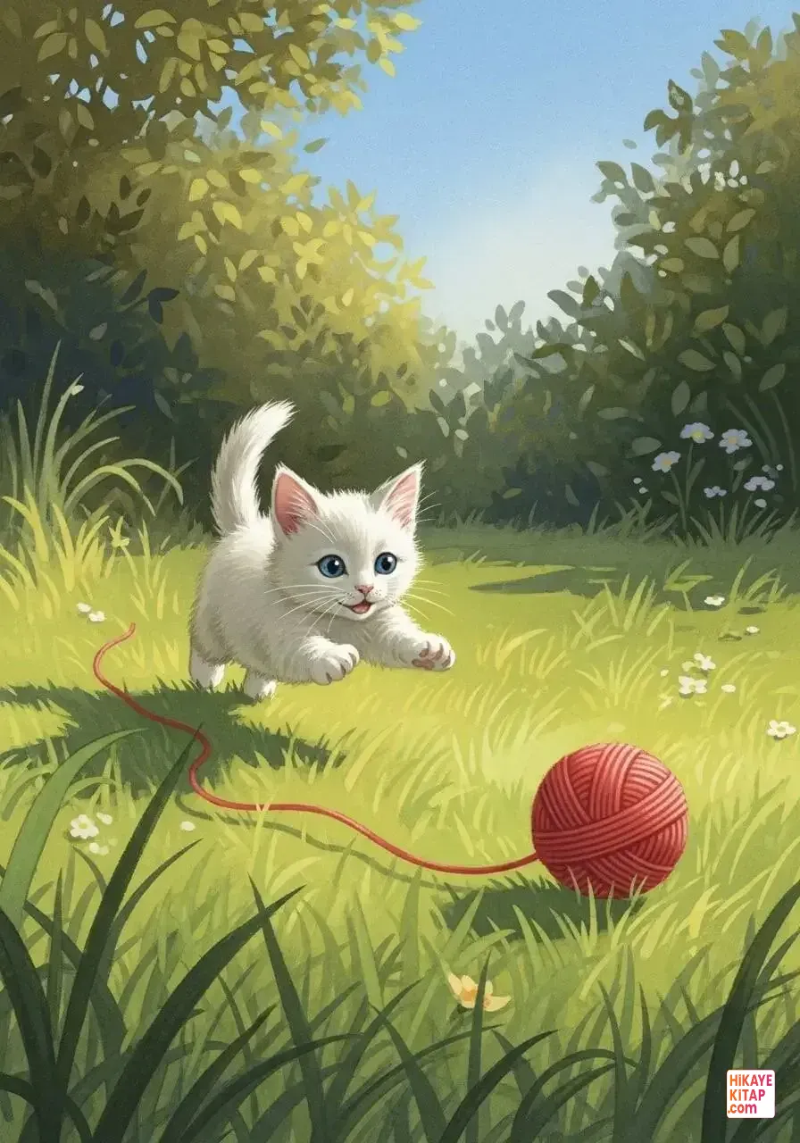 Minik Kedi Pamuk'un Bahçesi Sayfa 4 görseli