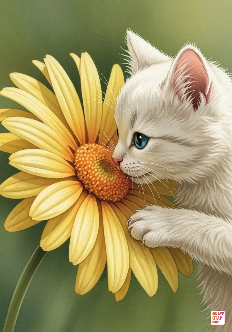 Minik Kedi Pamuk'un Bahçesi Sayfa 5 görseli