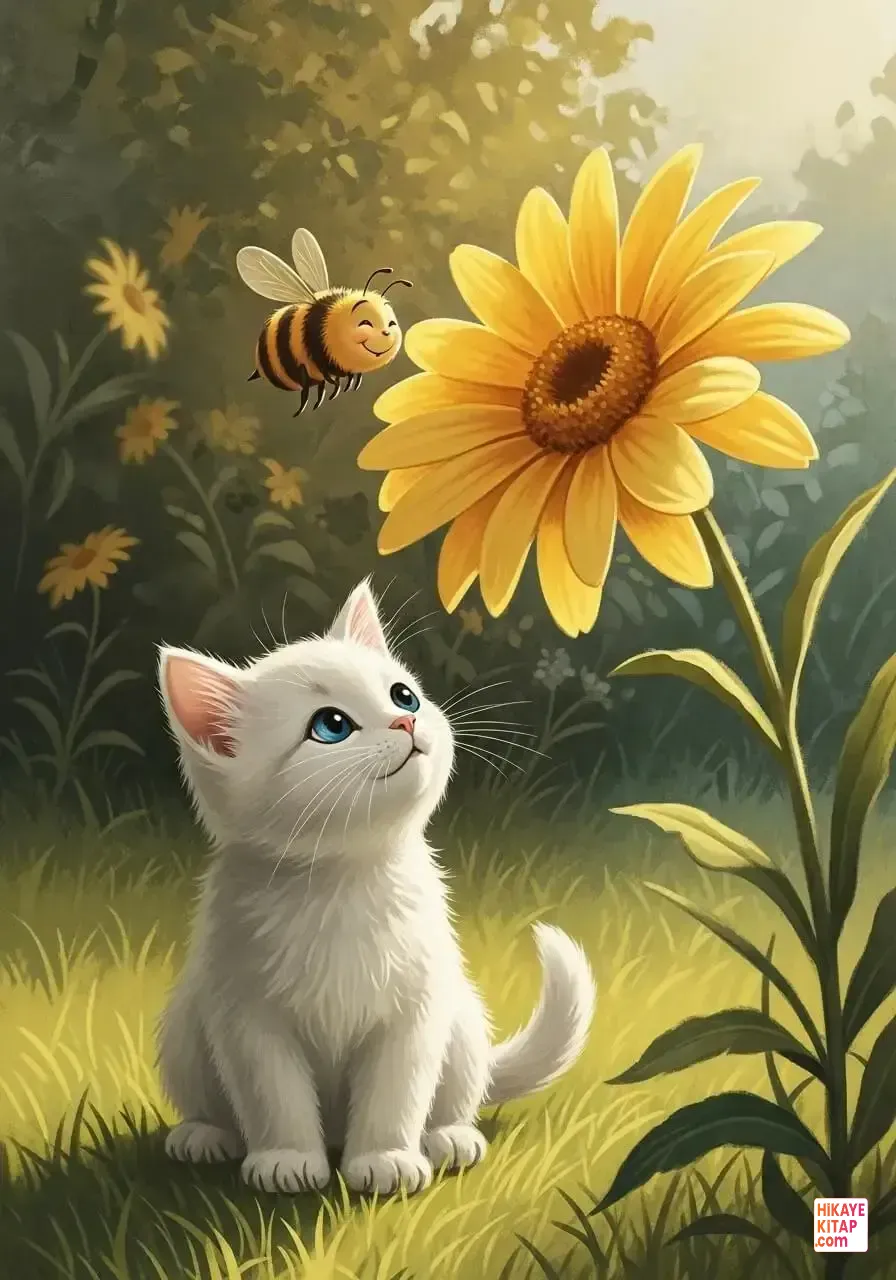 Minik Kedi Pamuk'un Bahçesi Sayfa 6 görseli