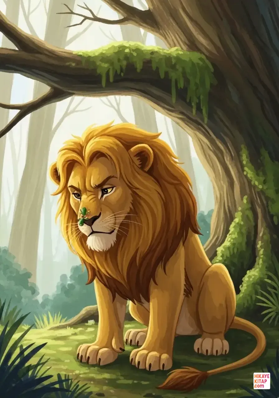 Aslan ile Cesur Fare Sayfa 5 görseli