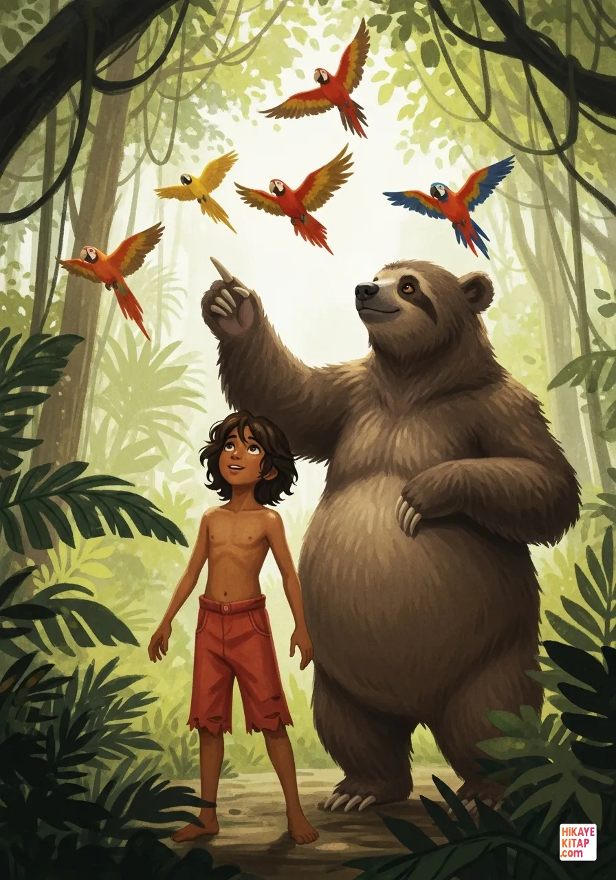 Mowgli'nin Orman Ailesi Sayfa 8 görseli