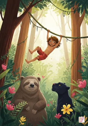 Mowgli'nin Orman Ailesi kapak