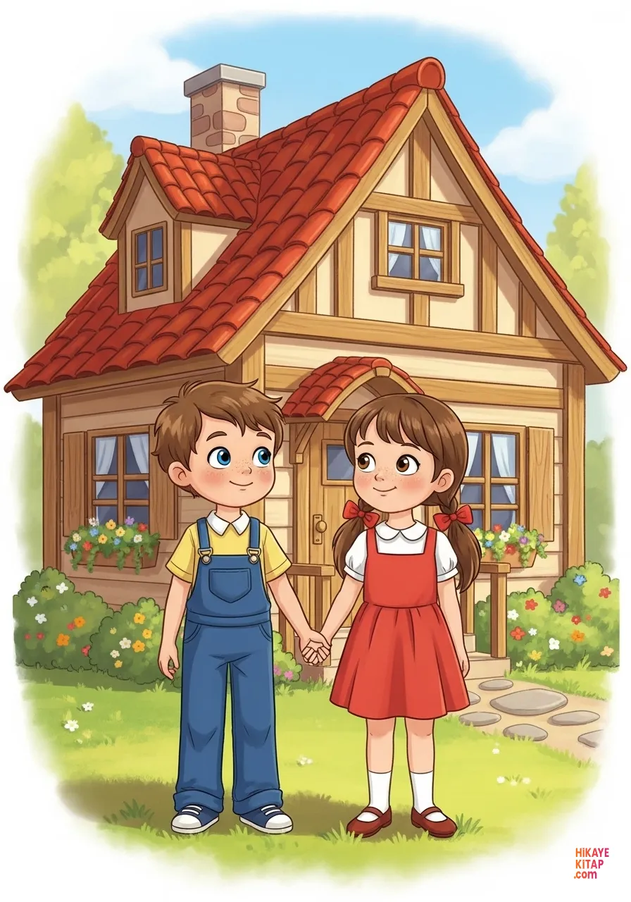 Hansel ve Gretel'in Tatlı Macerası Sayfa 1 görseli