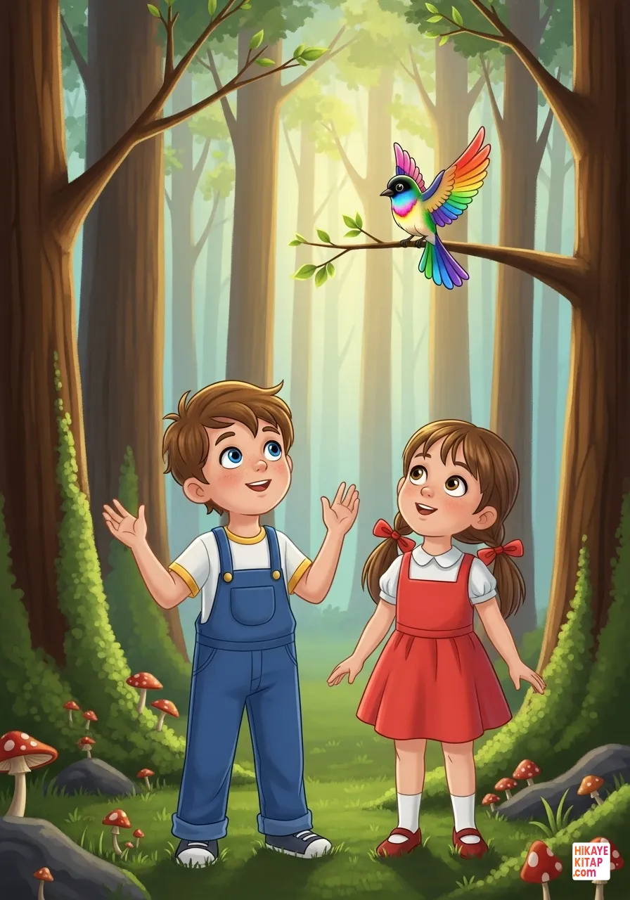 Hansel ve Gretel'in Tatlı Macerası Sayfa 2 görseli