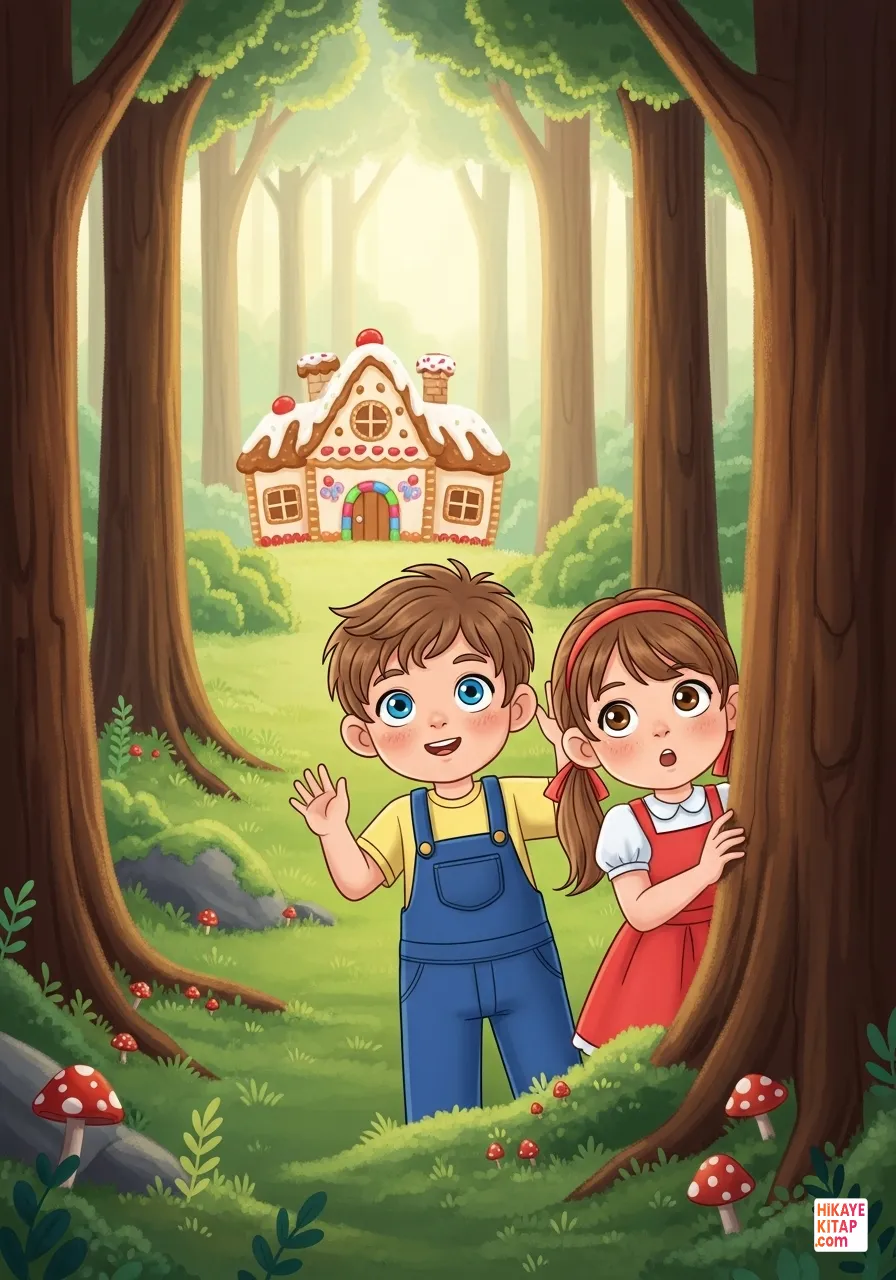 Hansel ve Gretel'in Tatlı Macerası Sayfa 4 görseli