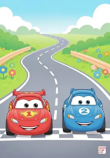 Cover of Little Cars Are Racing