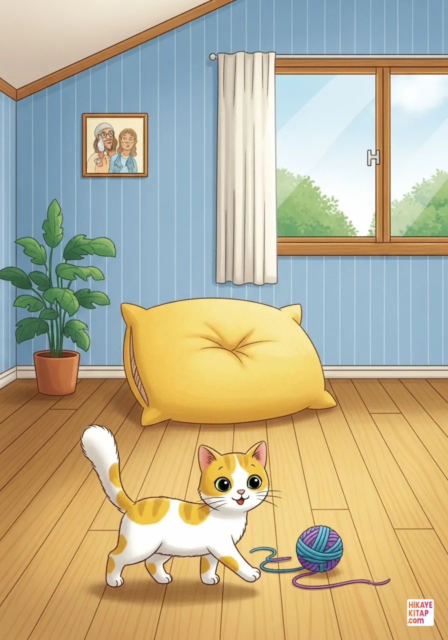 Where is the Little Kitten Hiding? 1 image