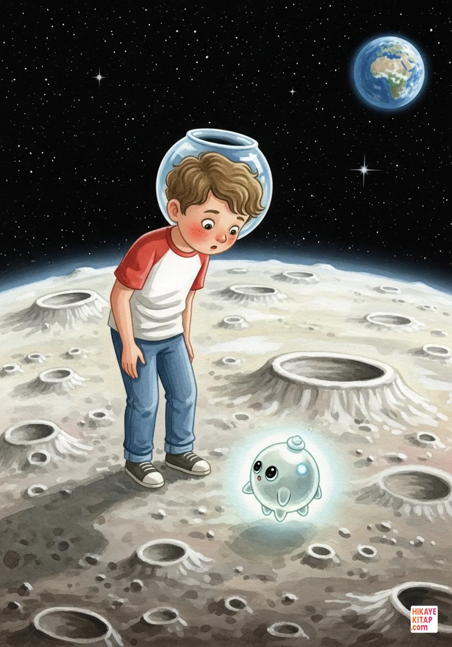 Ay Işığında Küçük Astronot Sayfa 11 görseli