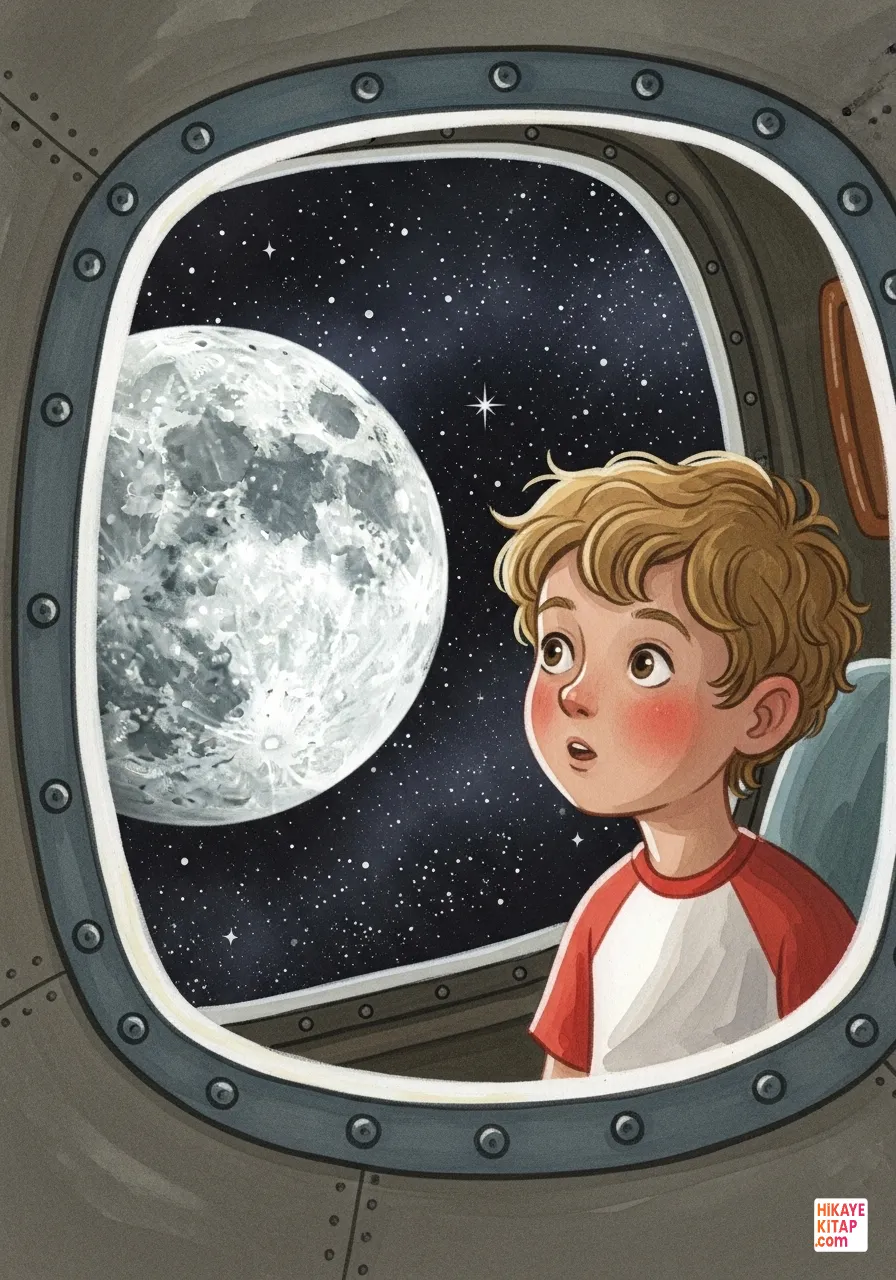 Ay Işığında Küçük Astronot Sayfa 8 görseli