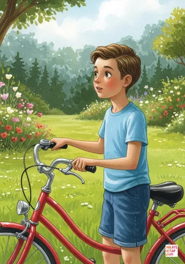 Bisikletle Gizemli Köy kapak