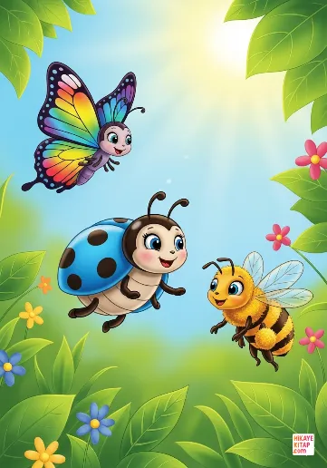 Gökyüzü Mavisi Uğur Böceği Gökçen kapak