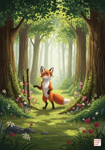 Meraklı Tilki ve Orman Oyunu kapak