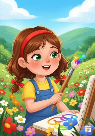 Minik Ressam ve Kaybolan Renkler kapak