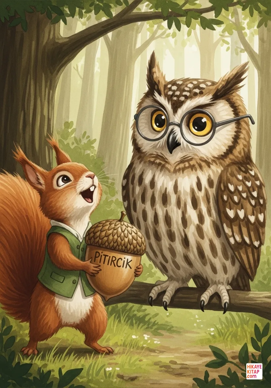 Meraklı Sincap ve Kayıp Palamut Sayfa 13 görseli