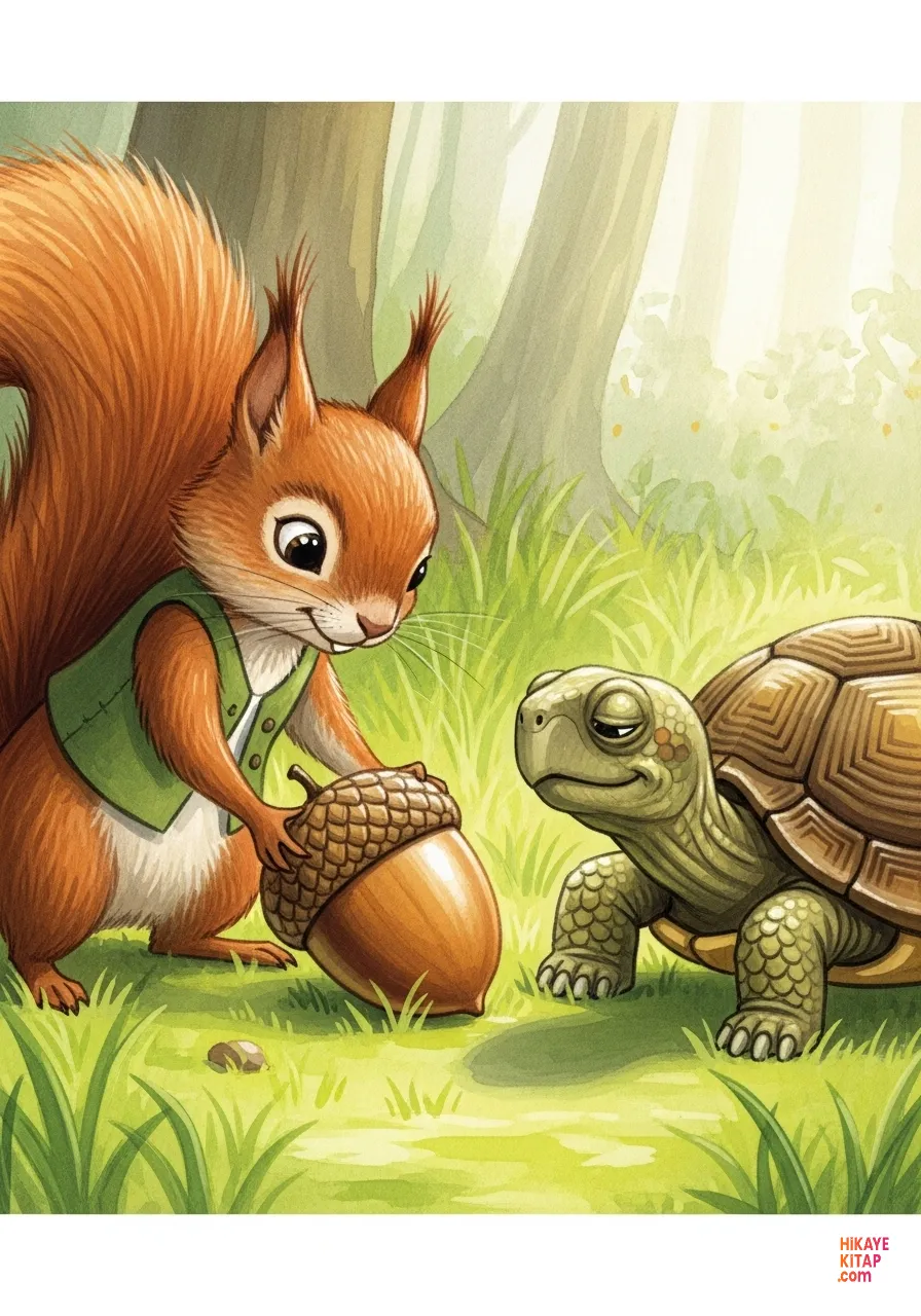 Meraklı Sincap ve Kayıp Palamut Sayfa 14 görseli