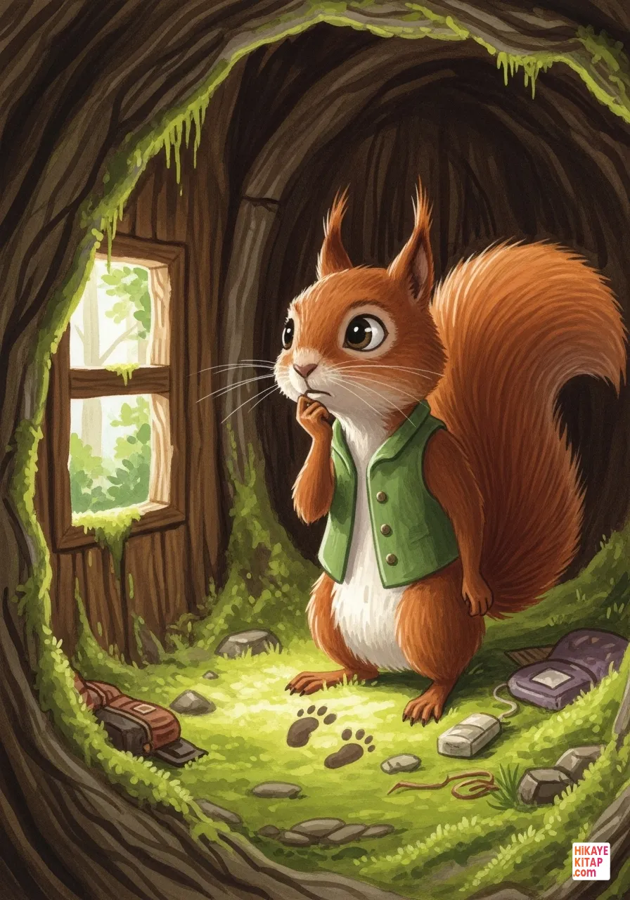 Meraklı Sincap ve Kayıp Palamut Sayfa 3 görseli