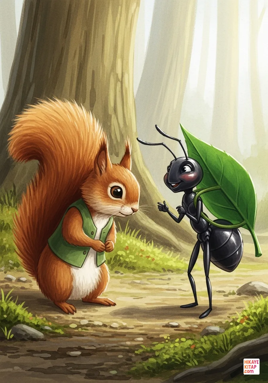 Meraklı Sincap ve Kayıp Palamut Sayfa 7 görseli