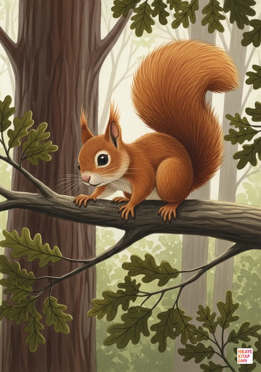 The Curious Squirrel and the Lost Acorn Page 1 image