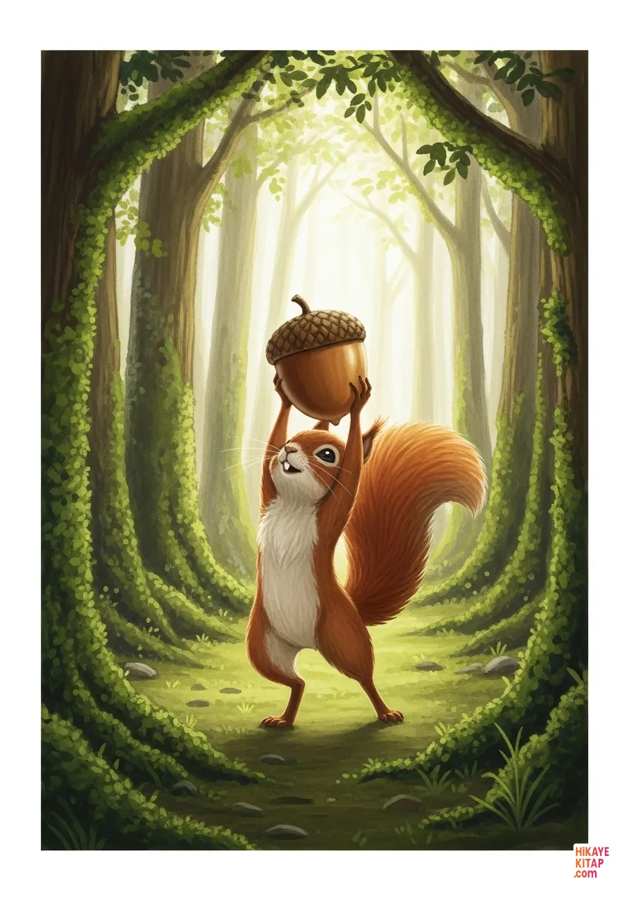 The Curious Squirrel and the Lost Acorn Page 11 image