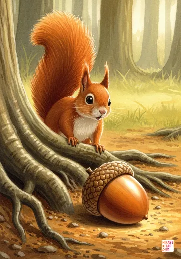 Cover of The Curious Squirrel and the Lost Acorn