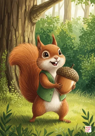 Meraklı Sincap ve Kayıp Palamut kapak