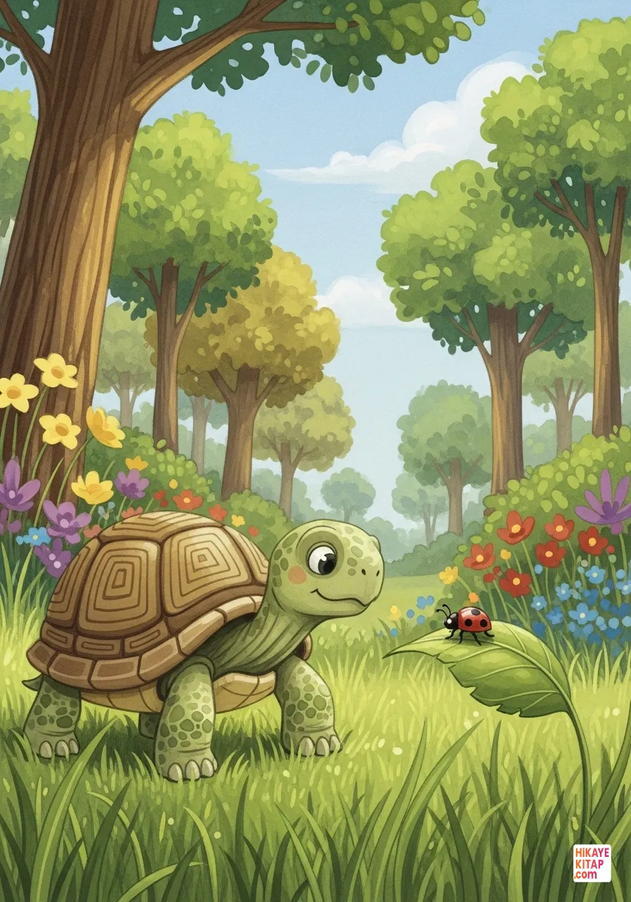 Yavaş Kaplumbağa ile Hızlı Kuş Sayfa 1 görseli