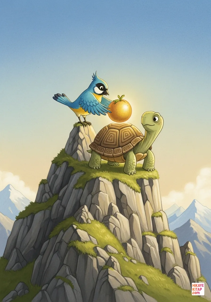 Yavaş Kaplumbağa ile Hızlı Kuş Sayfa 11 görseli