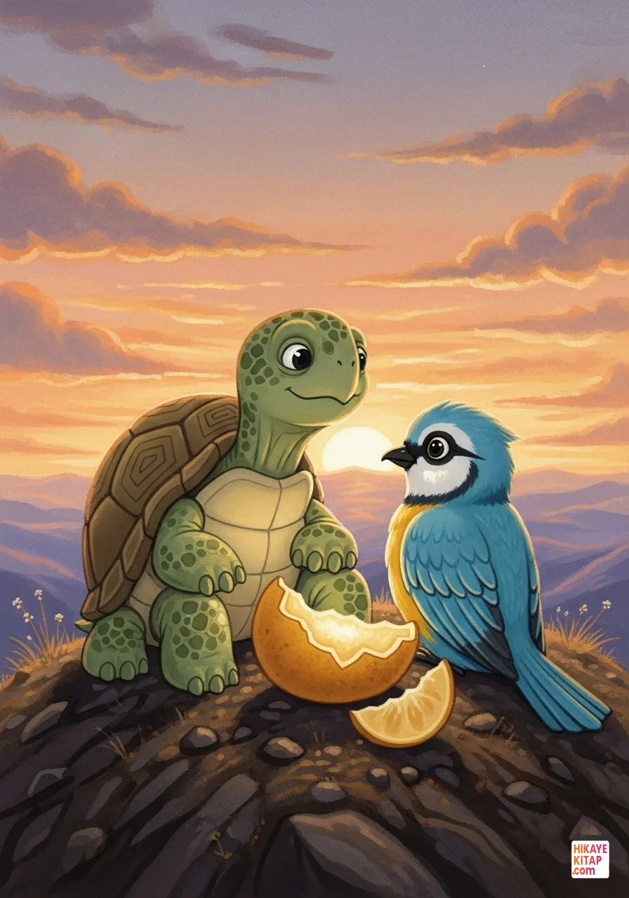 Yavaş Kaplumbağa ile Hızlı Kuş Sayfa 12 görseli