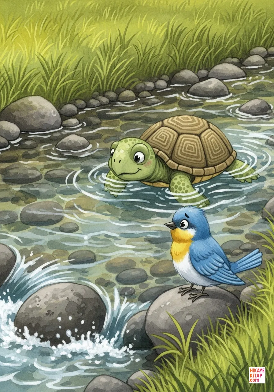 Yavaş Kaplumbağa ile Hızlı Kuş Sayfa 7 görseli