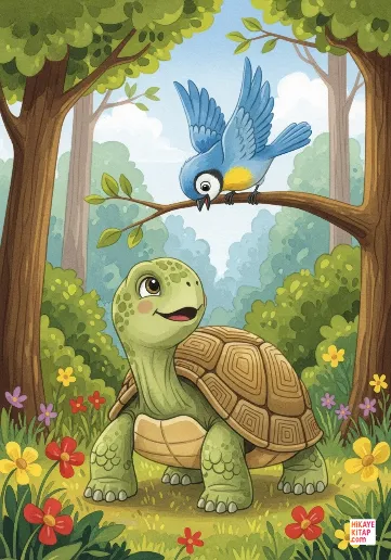 Yavaş Kaplumbağa ile Hızlı Kuş kapak