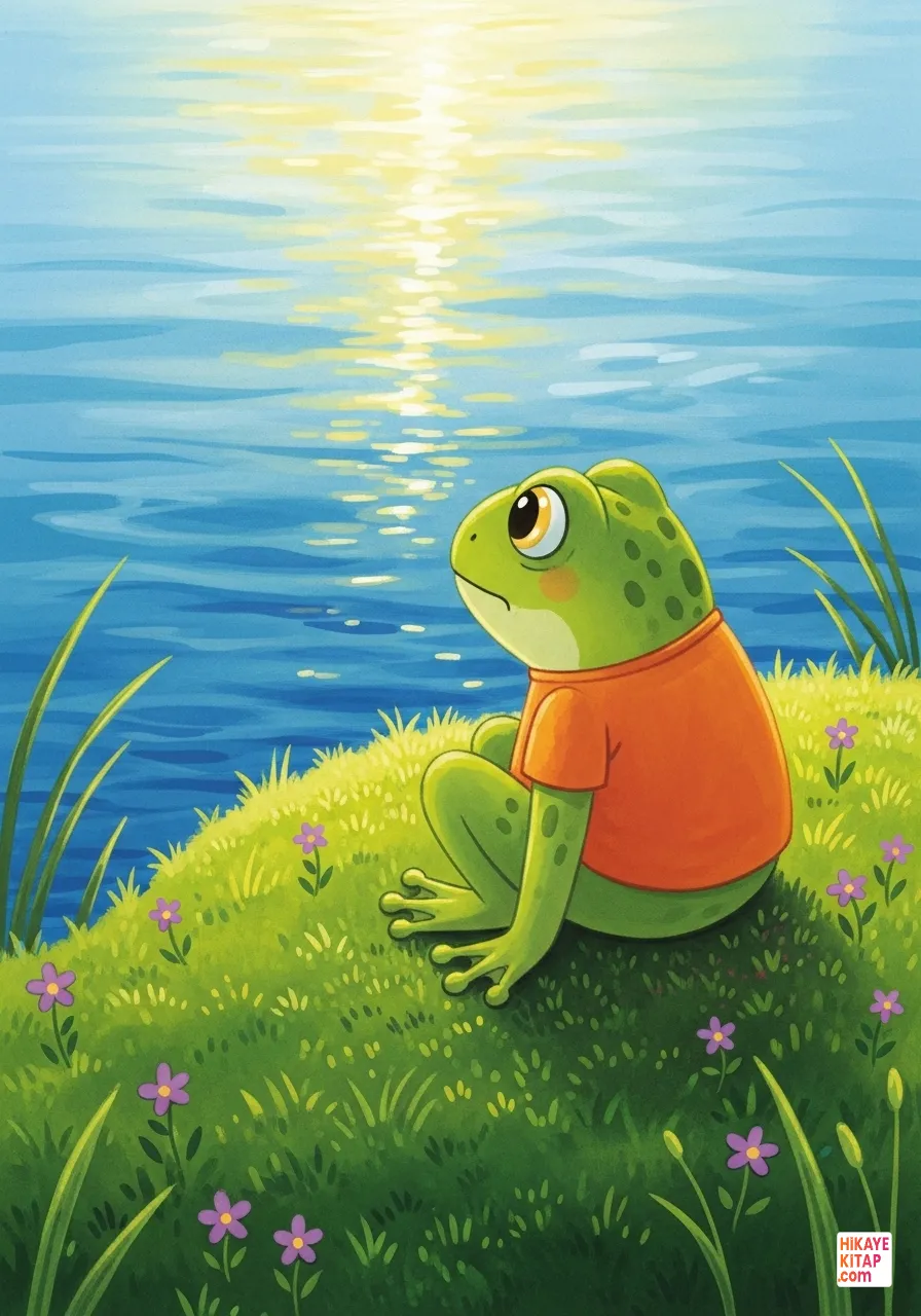 Küçük Kurbağa ve Cesaret Gölü Sayfa 1 görseli