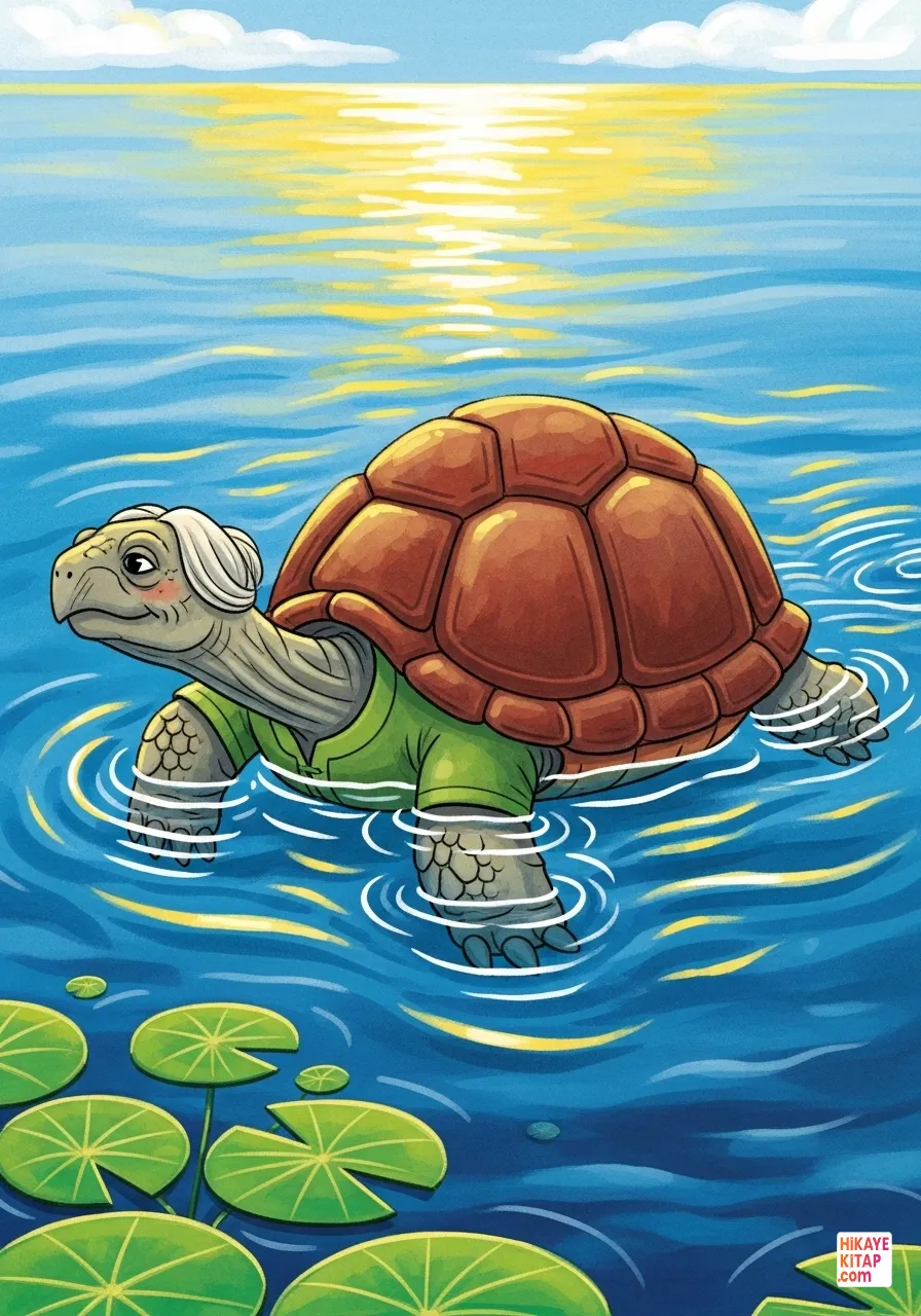 Küçük Kurbağa ve Cesaret Gölü Sayfa 5 görseli