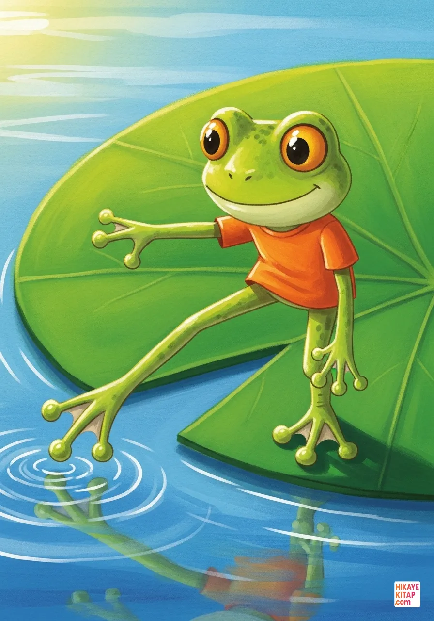 The Little Frog and the Lake of Courage Page 6 image