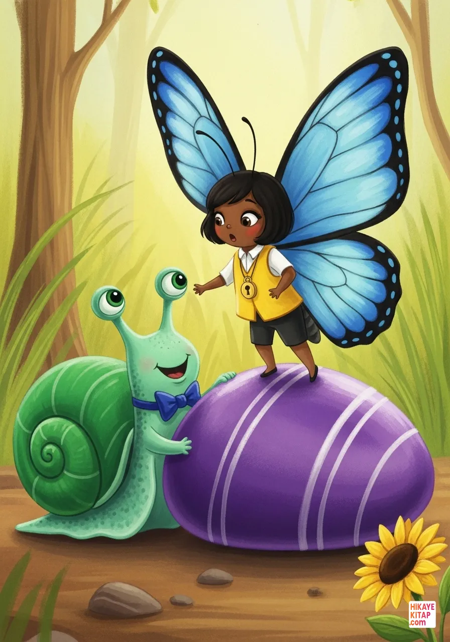 Minik Salyangozun Sabır Yolu Sayfa 10 görseli