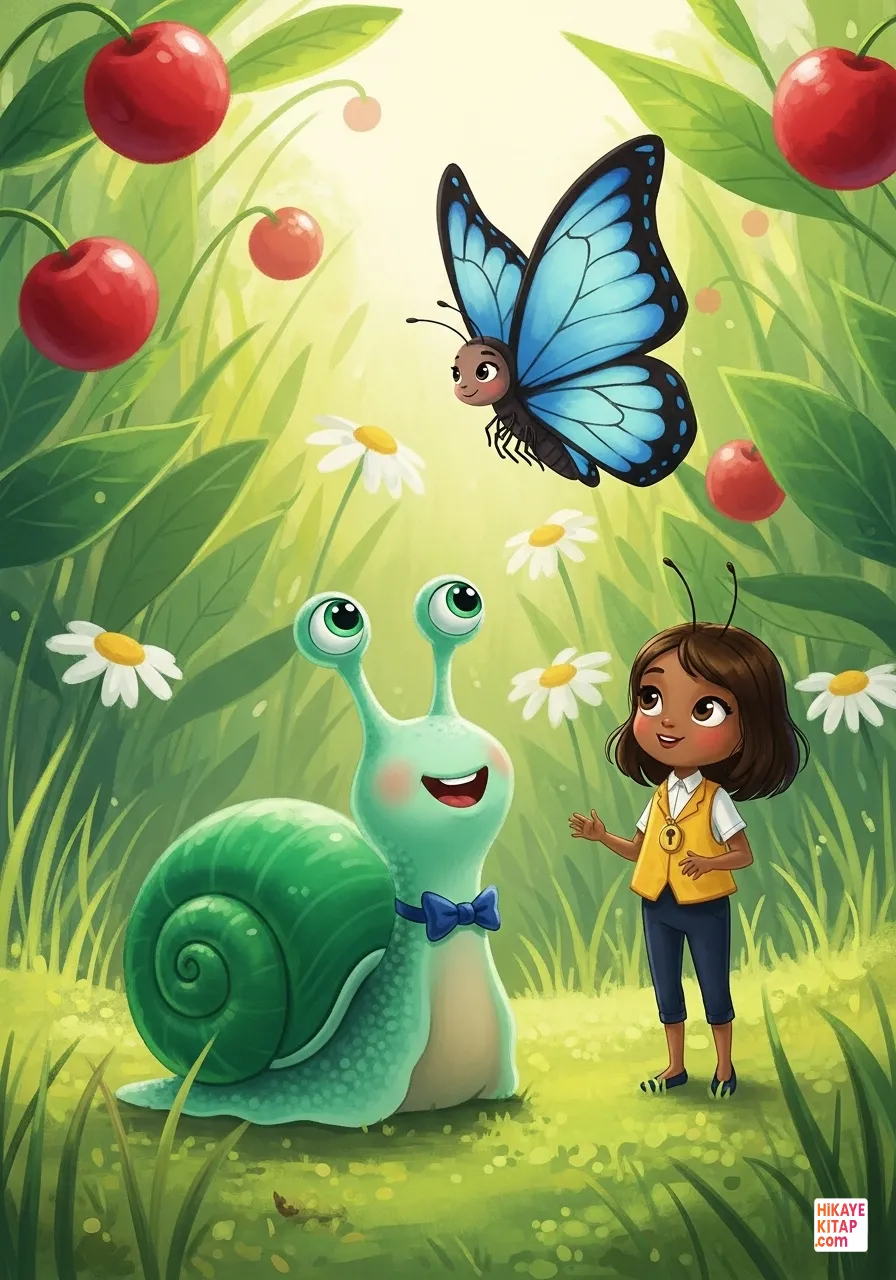 Minik Salyangozun Sabır Yolu Sayfa 3 görseli