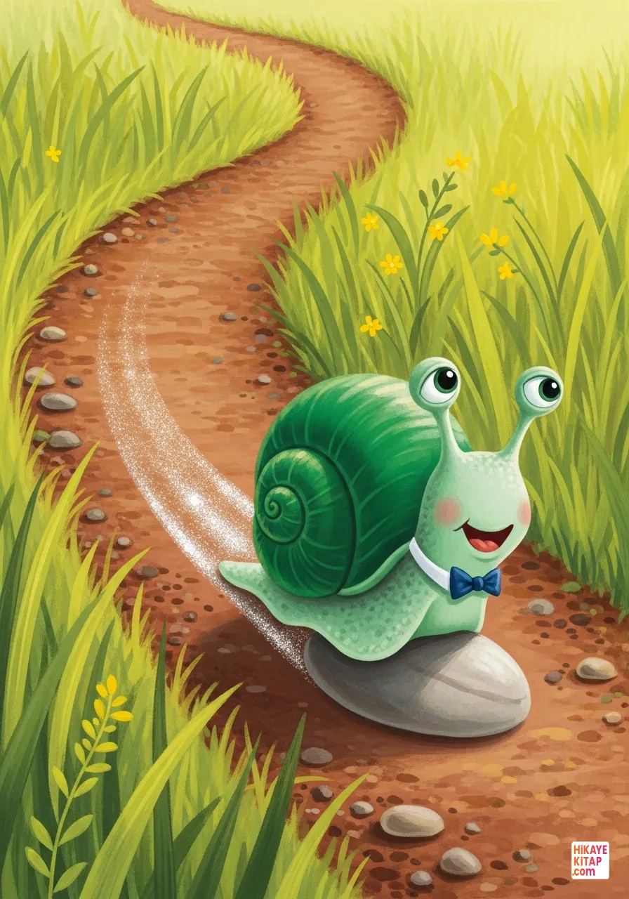 Minik Salyangozun Sabır Yolu Sayfa 5 görseli