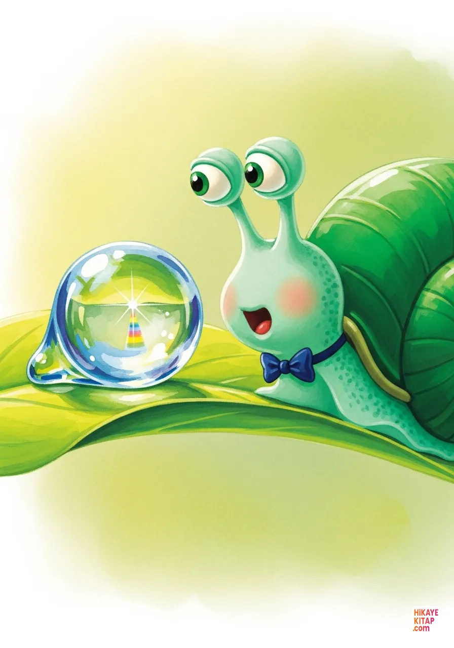 Minik Salyangozun Sabır Yolu Sayfa 6 görseli