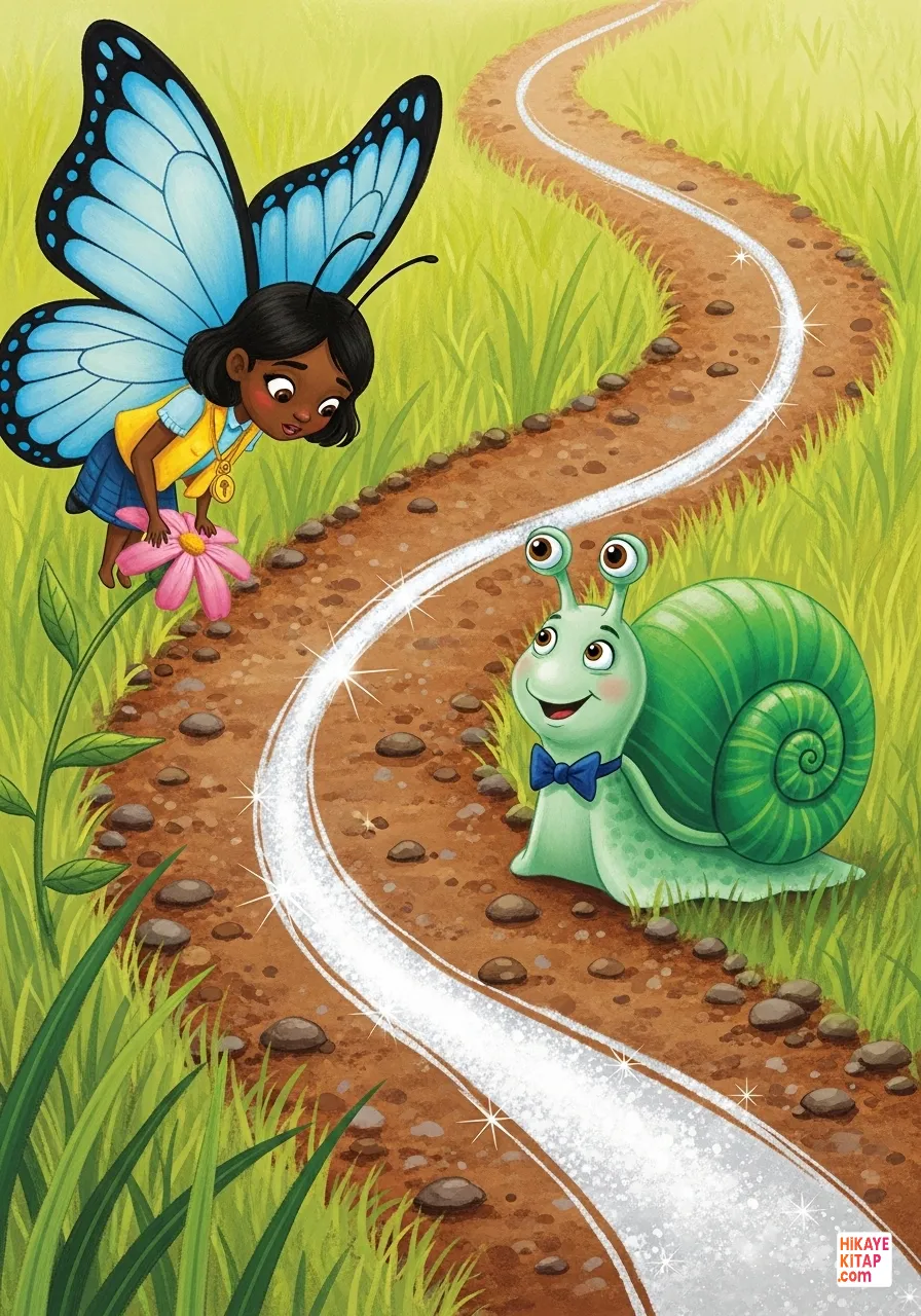 Minik Salyangozun Sabır Yolu Sayfa 8 görseli