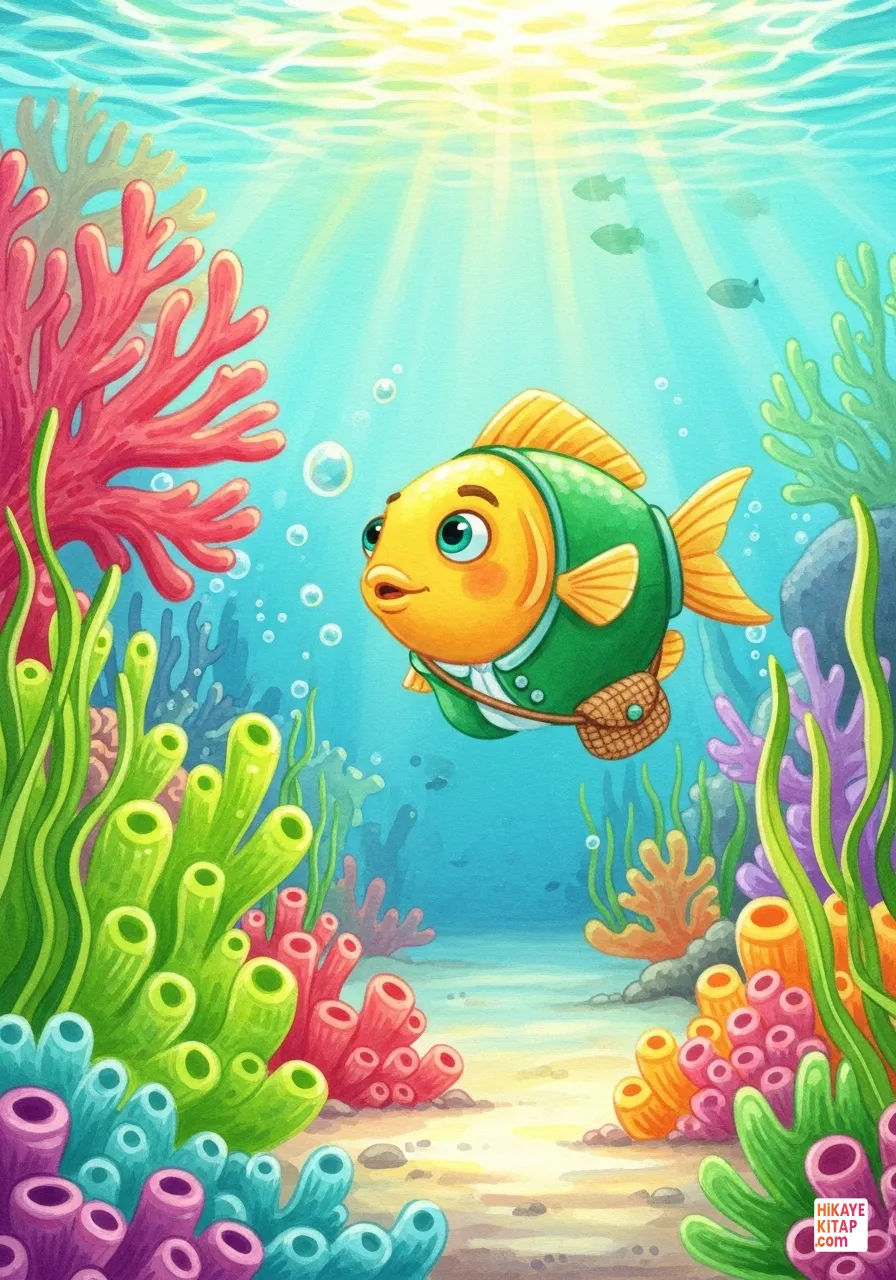 Minik Balık Bibi ve Işık Taşı Sayfa 1 görseli