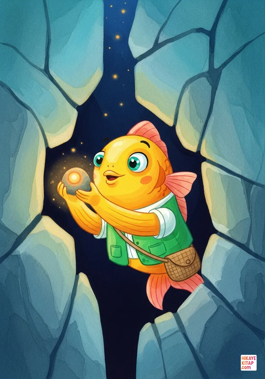 Minik Balık Bibi ve Işık Taşı Sayfa 4 görseli