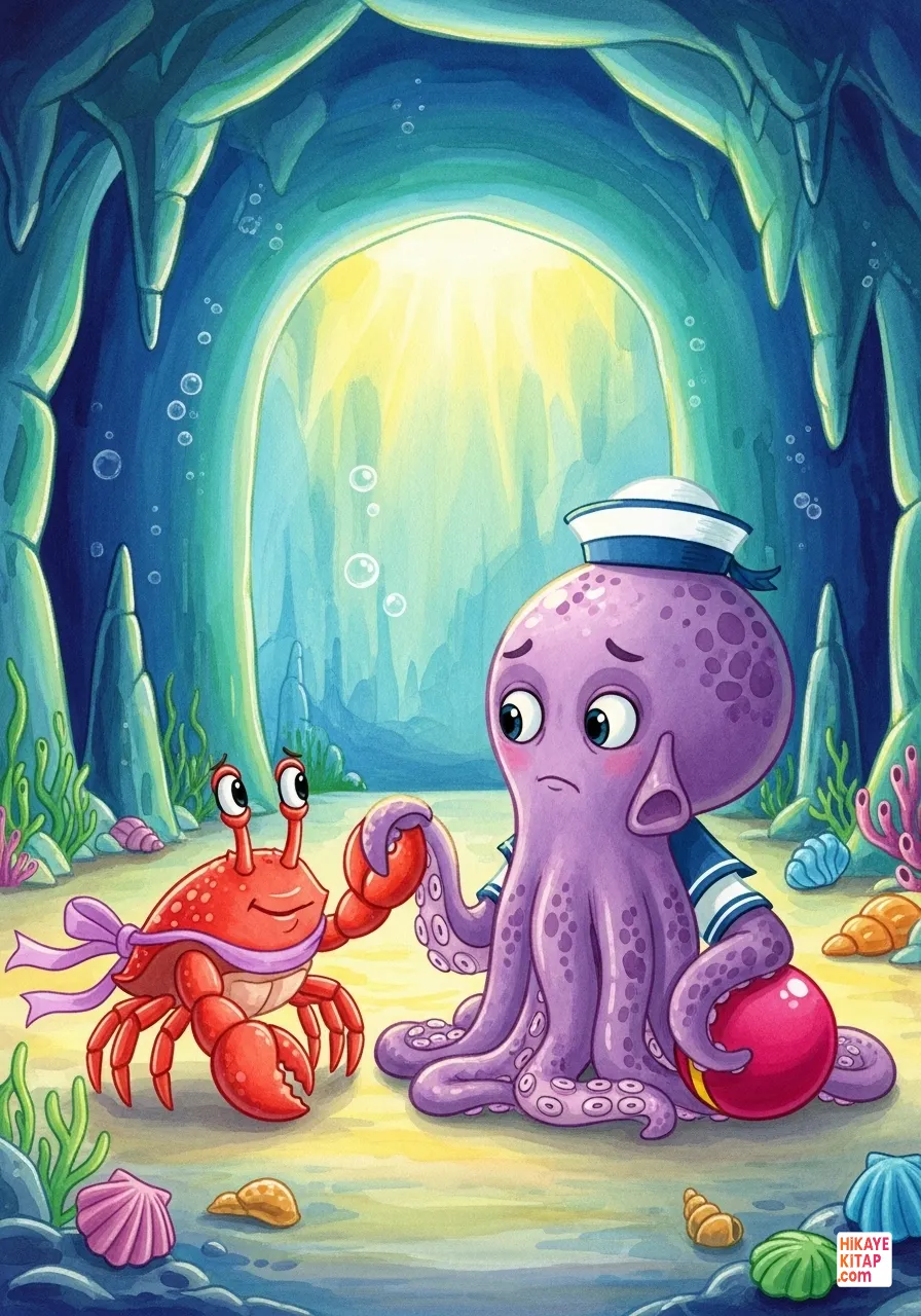 Minik Balık Bibi ve Işık Taşı Sayfa 9 görseli