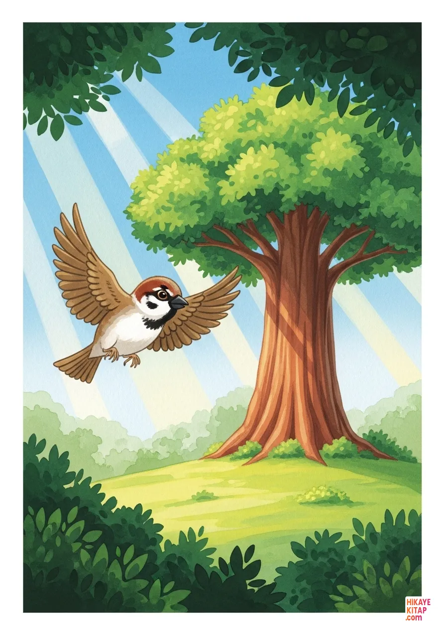 Minik Serçe ve Paylaşım Ağacı Sayfa 3 görseli