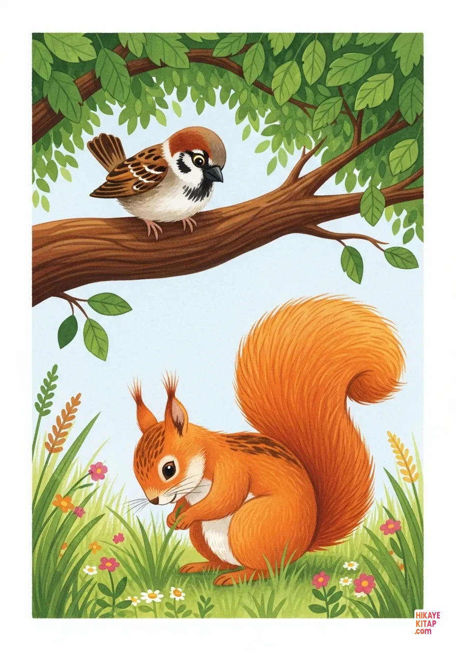 Minik Serçe ve Paylaşım Ağacı Sayfa 4 görseli