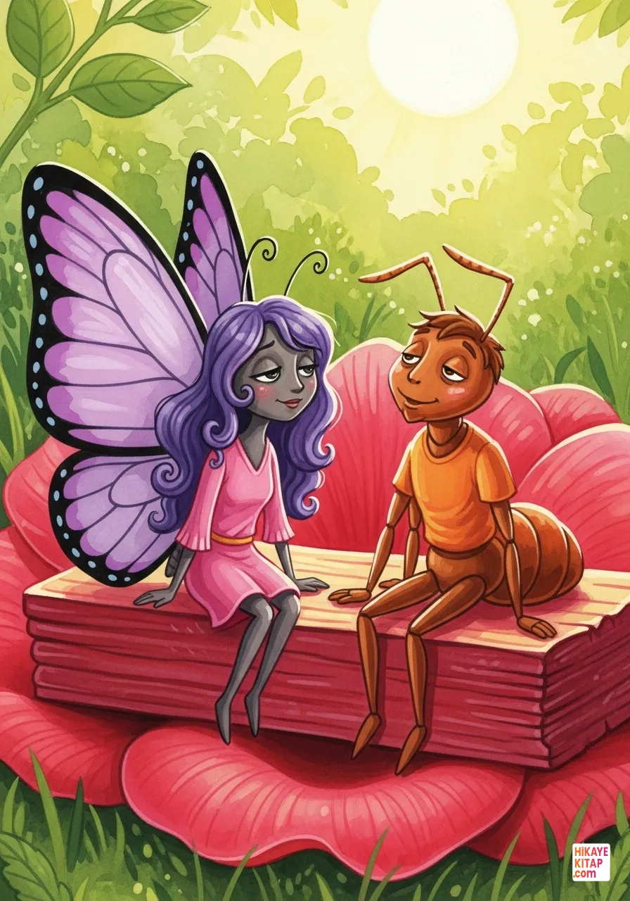 Minik Arı ve Renkli Bahçe Sayfa 11 görseli