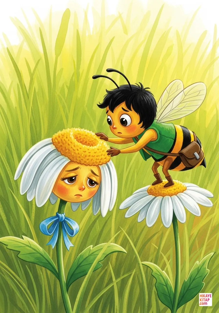 Minik Arı ve Renkli Bahçe Sayfa 2 görseli