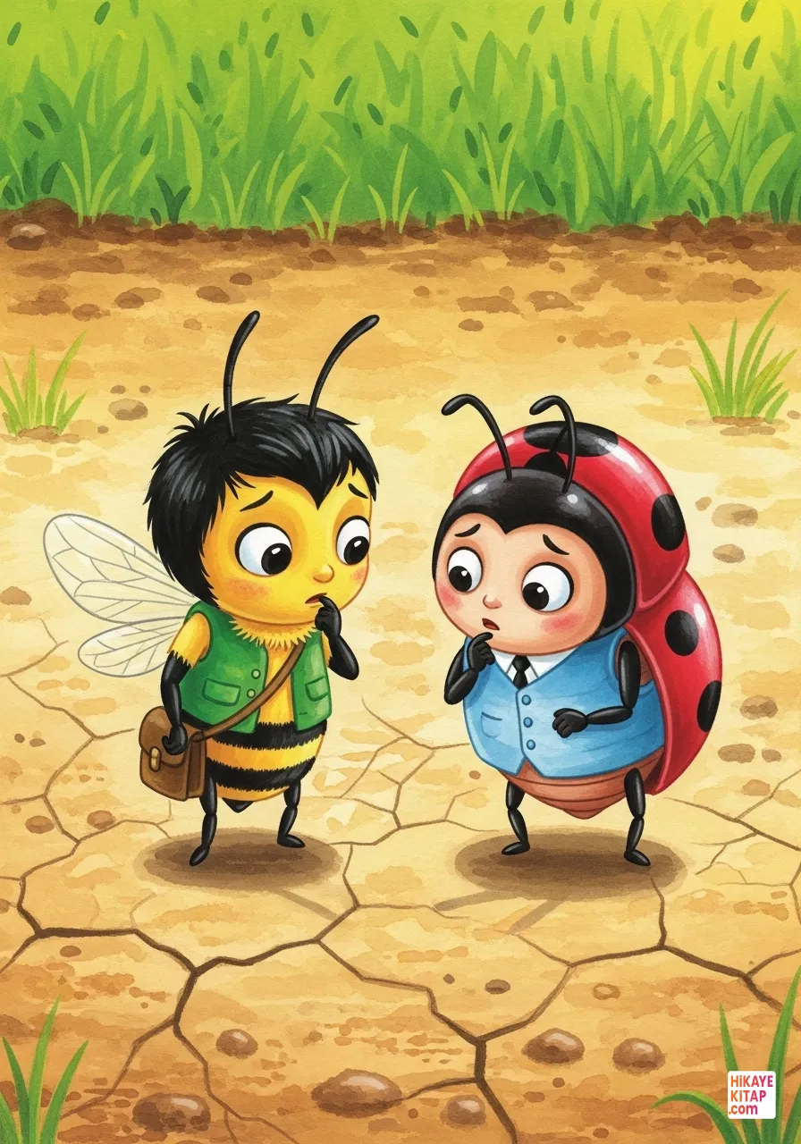 Minik Arı ve Renkli Bahçe Sayfa 4 görseli